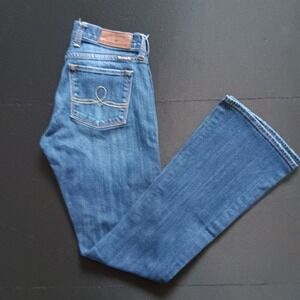 Lucky Brand Sofia Boot Jeans Womens 2/26 Blue Excellent Bootcut Stretch 7WC1003